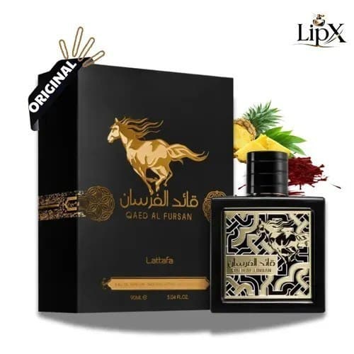 Perfume Árabe Qaed Al Fursan Lattafa Edp 90 Ml Masculino