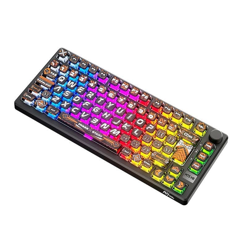 Teclado Magnético ROYAL KLUDGE RKM75 0,01mm, 8K SOCD/Rs 0,125ms
