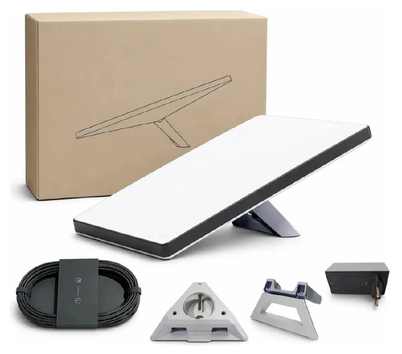 ANTENA STARLINK MINI INTERNET VIA SATÉLITE SPACEX KIT COMPACTO E PORTÁTIL