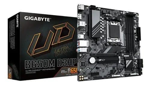 Placa Mãe Gigabyte B650m D3hp,Soquete Am5 Micro Atx