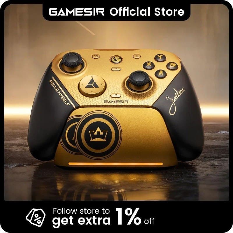 Controle de jogos GameSir G7 Pro 8K Champion Edition, Gamepad sem fio Bluetooth para Nintendo Switch 2, Android, iOS, PC, Steam 44