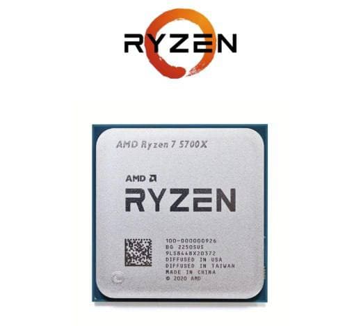 AMD Ryzen 7 5700X 3.4ghz (4.6ghz Max) - Novo S/Box