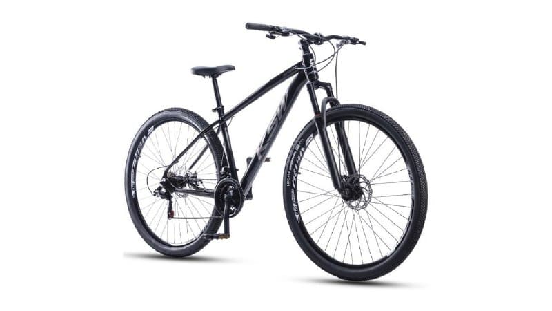 Bicicleta Bike Aro 29 Ksw Xlt100 21 Velocidades Marcha Aero Alumínio Freio a disco Suspensão Mtb