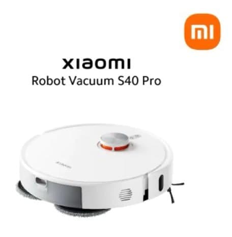 Robô Aspirador Xiaomi S40 Pro Alexa E Google Branco BIVOLT