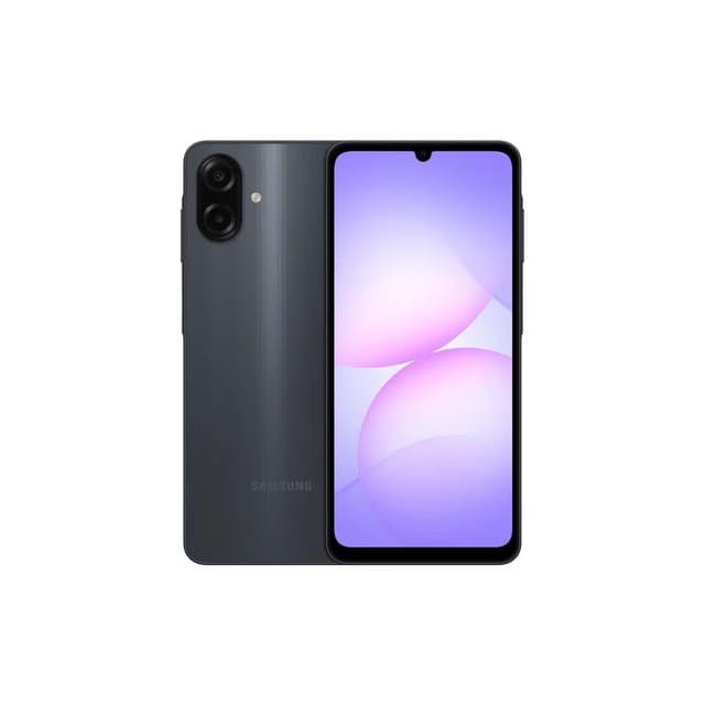 Cel⁠ular Gal⁠axy A07 Tela 6.7 12⁠8Gb 4G 90Hz Câm⁠era Du⁠pla 50Mp Pr⁠eto Sam⁠sung