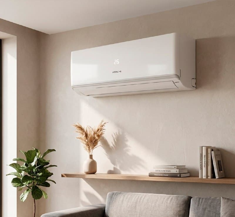 Ar Condicionado Split Inverter Hitachi Airhome 12.000 Btus Frio R-32