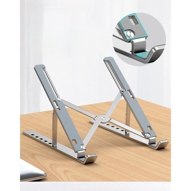 Laptop Stand Suporte para Notebook Dobrável de Ferro Ming (Escolha A Opção: Aleatório)