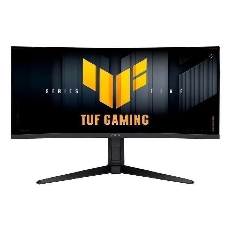 Monitor Gamer Curvo Asus Tuf 34 Wqhd 250Hz 0 5Ms Fast Va Freesync Premium Altura Ajustavel Som Integrado Preto Vg34Wqml5A