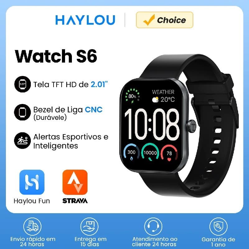 Smartwatch Haylou Watch S6 2.0