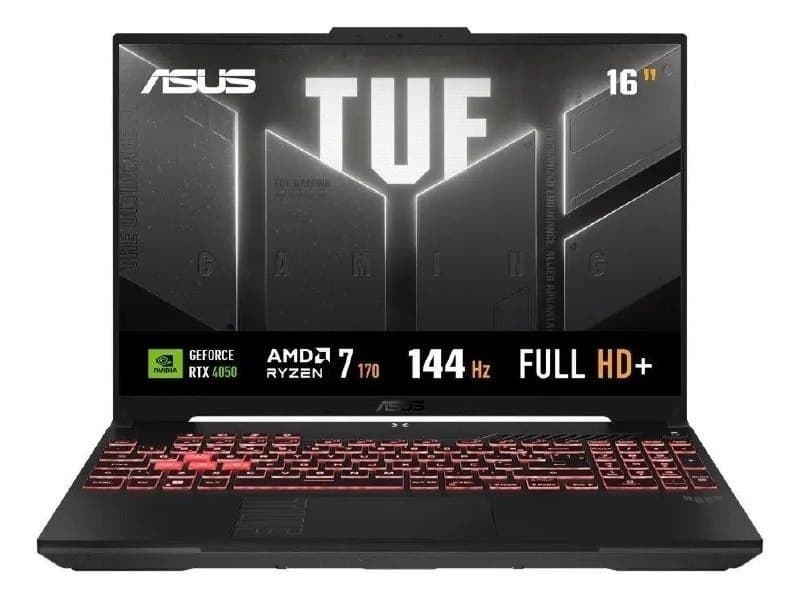 Notebook ASUS TUF Gamer A16 RTX 4050 (VERSÃO COM 16GB RAM)
