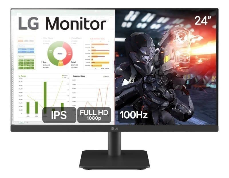 Monitor Gamer LG 24" IPS 100hz 24ms500-b Fullhd