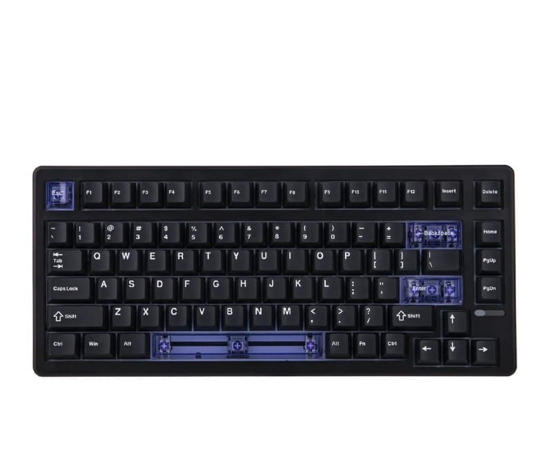 Teclado Magnético Com Fio, Efeito Hall, Taxa de Polling 8000Hz,  EPOMAKER HE80 75% US QWERTY Layout