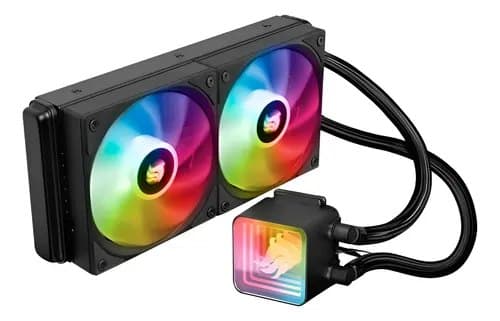 Water Cooler Pichau Aqua 240s, Argb, 240mm, Preto