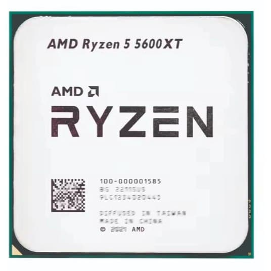 Ryzen 5 5600XT AMD AM4 4.7 GHz 6 Cores 12 Threads (novo S/Box)