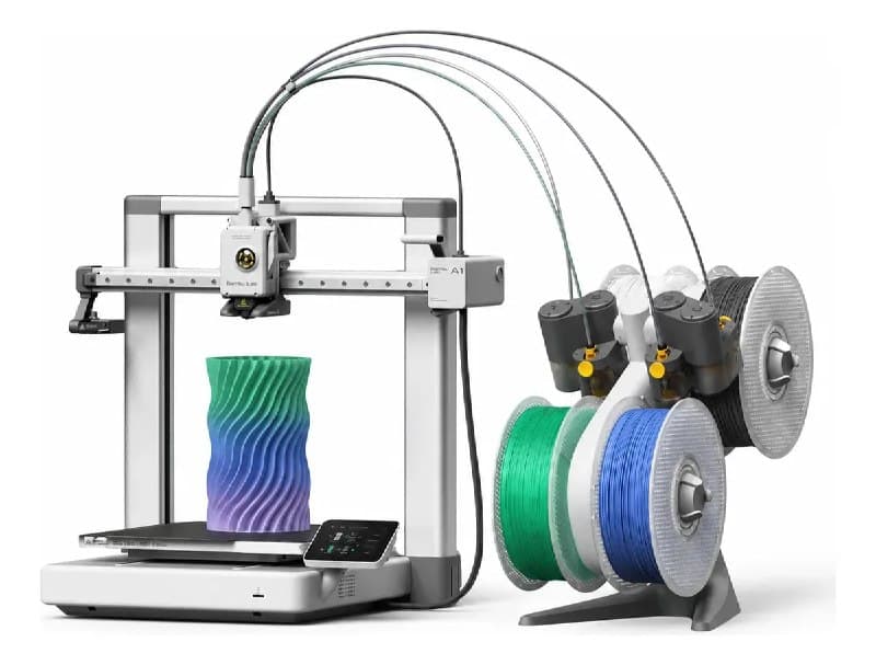 Impressora 3d Fdm Bambu Lab A1 Combo Ams Lite