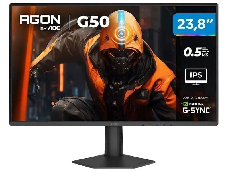 Monitor Gamer AOC Agon G50 24 144Hz 0, 5ms