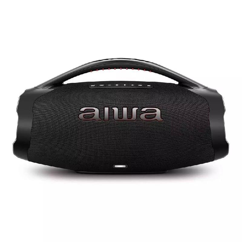 Caixa de Som Boombox AIWA - Bluetooth, 3 vias, IP66, AWS-BBS-01-B