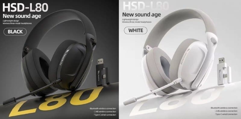 Headset SMAILWOLF L80 Sem fio
