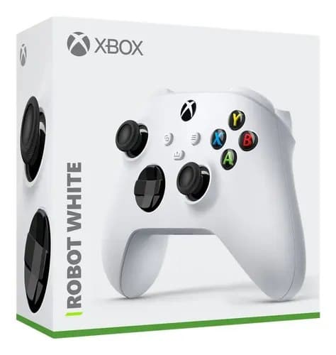 Controle Sem Fio Xbox Series S/x Robot White Branco