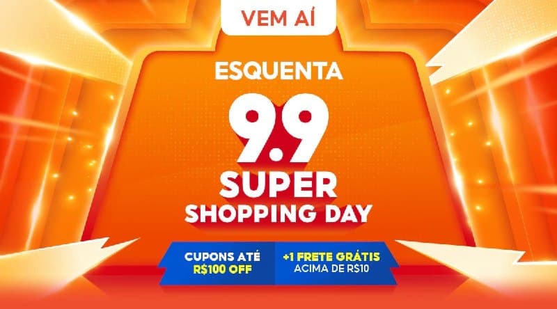ESQUENTA 9.9 SHOPEE 🥳🥳