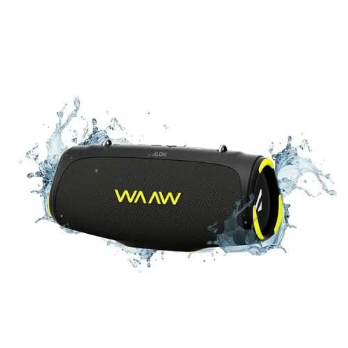 Caixa De Som Speaker Bluetooth Waaw By Alok Boombox Boom 110 40w Rms