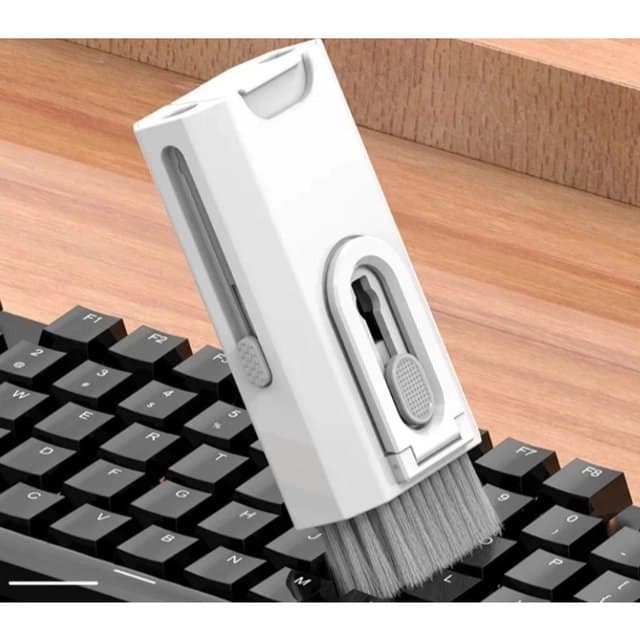 Kit De Escova De Limpeza De Teclado 8 Em 1 Multifuncional