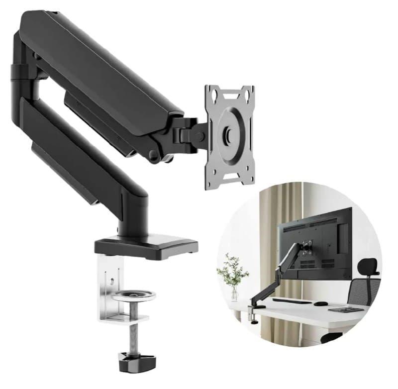 Suporte Para Monitores Articulado De Mesa Pistão A Gás 13-32