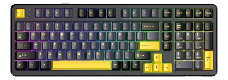 Teclado Mecânico Sem Fio Attack Shark X98