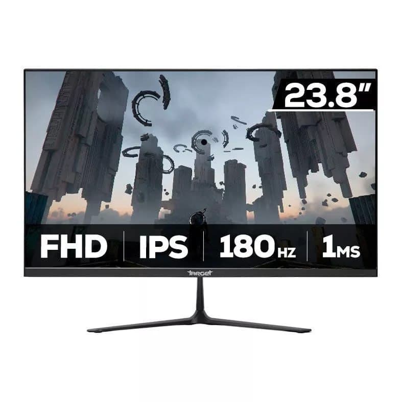 Monitor Gamer TGT Altay TS6, 23.8 Pol, IPS, FHD, 1ms, 180Hz, HDMI/VGA, TGT-ATTS6-BL02