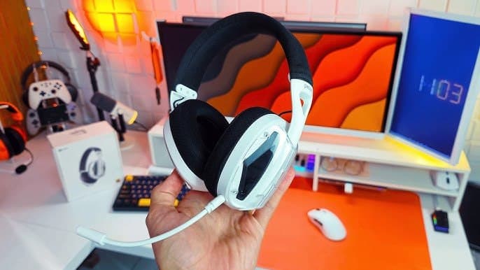 Headset sem fio Picun-G1 ⚪️