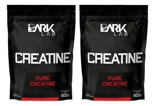 2x Creatina Monohidratada Pura 500g Dark Lab Unidade