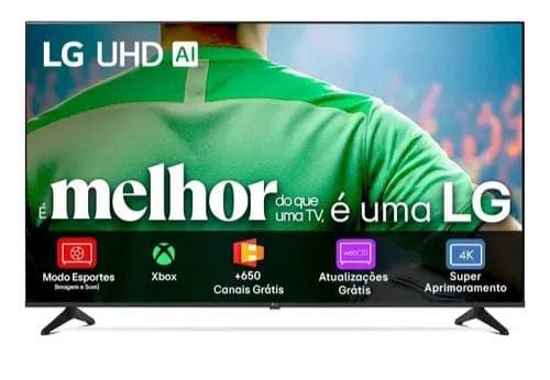 Smart Tv Lg Uhd Ai Ua75 65 polegadas Hdr10 Pro