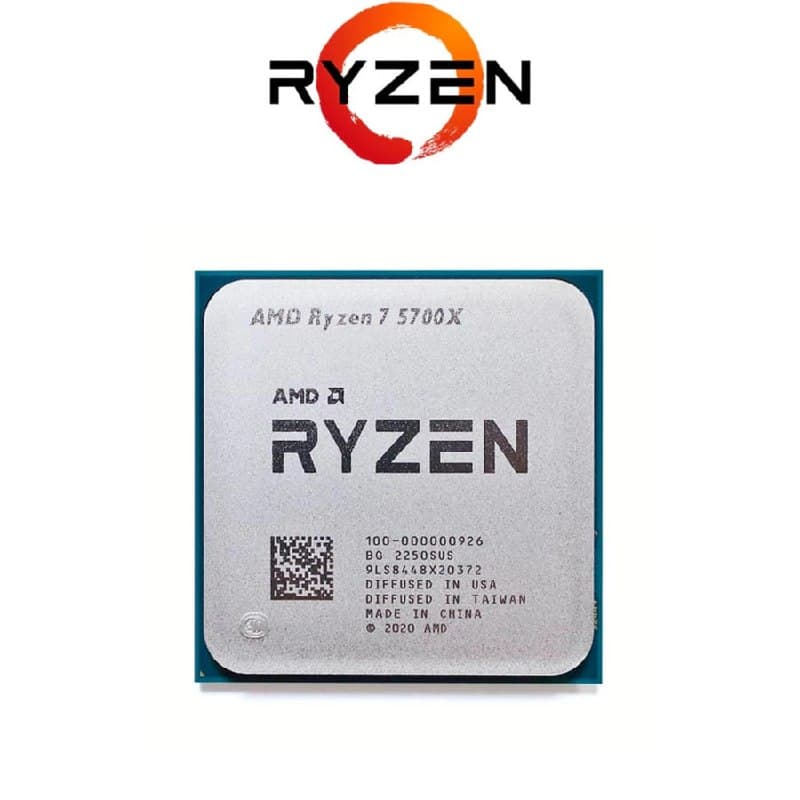 5700x Processador Ryzen 7 5700x 3.4ghz (4.6ghz Max) - Novo S/Box