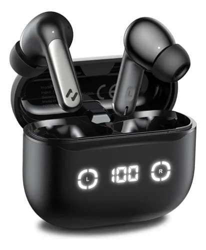 Fones De Ouvido Sem Fio Enc Havit Tw984 Nc01t Bluetooth 5.4 Preto