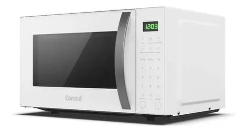 Consul Micro-ondas 23L Branco - Aquecimento Rápido