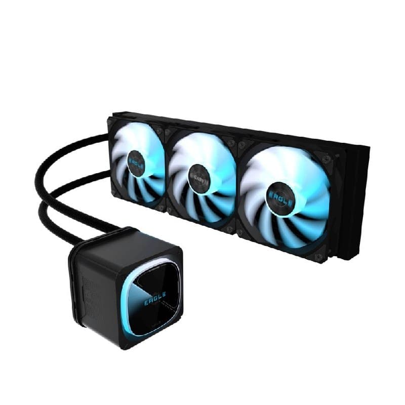 Water Cooler Gigabyte Eagle 360, ARGB, 360mm, AMD e Intel, Preto GP-GIGABYTE EAGLE 360