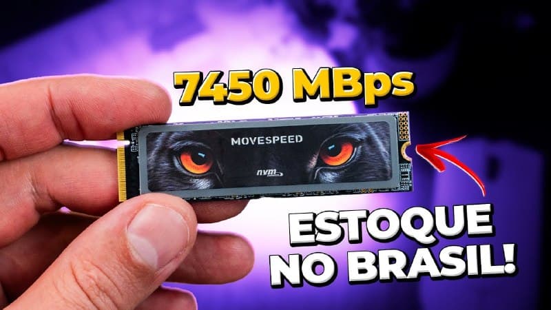 1TB Movespeed 7450 MB/s ssd nvme m.2 2280 4tb 2tb 1tb disco rígido de estado sólido interno m2 pcie 4.0x4 2280 ssd unidade para ps5 computador portátil