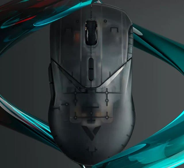 Mouse Gamer Rapoo VT9 Air, Sensor PixArt PAW3398, 59g, Trimode Wireless Bluetooth, 26k DPI, 650 IPS, 800mAh 160h, 8K no USB-C e 4K no Wireless 2.4G