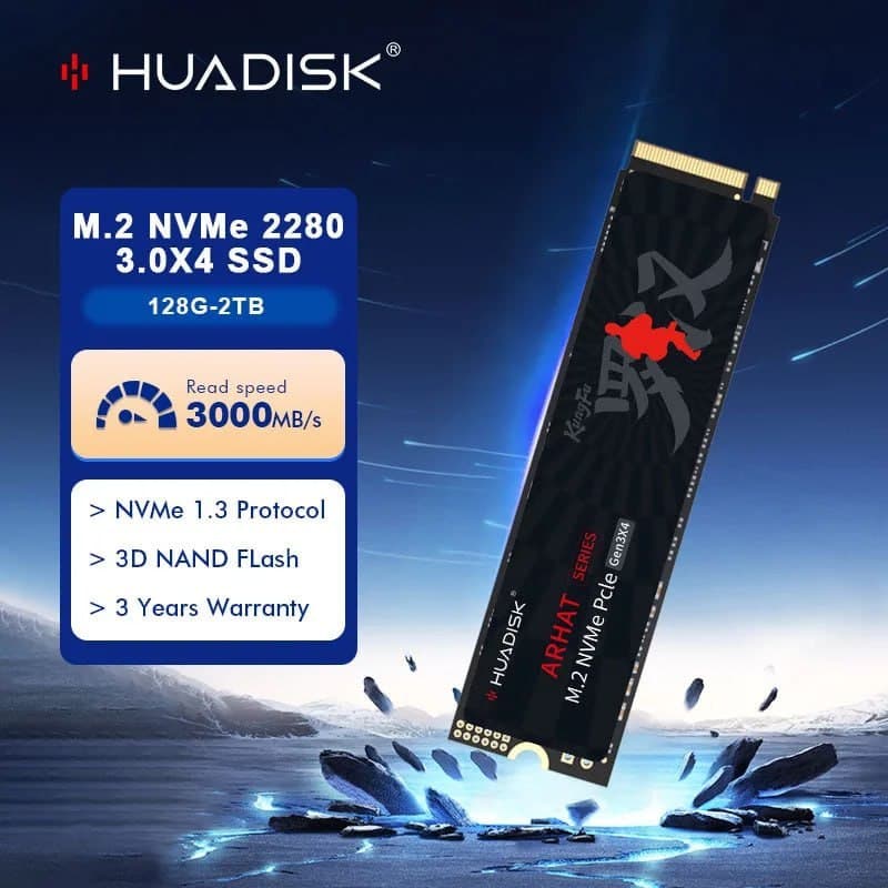 SSD NVMe Huadisk 3000MB/s
