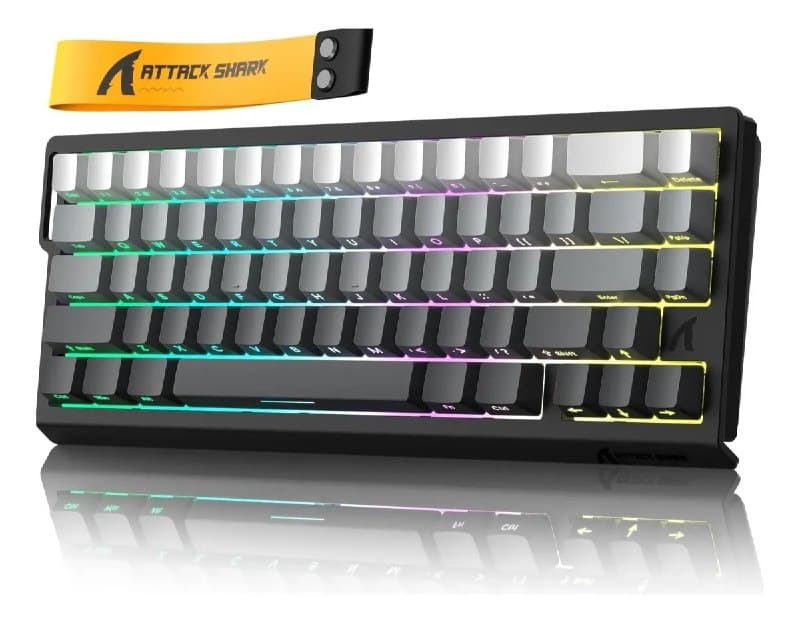 Teclado Mecânico Para Jogos Attack Shark X68he