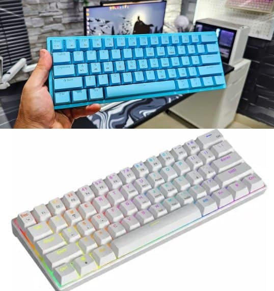 Teclado Mecânico Mucai MK61, 61 keys