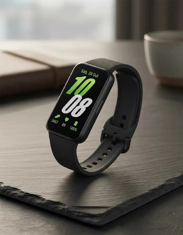 Smartwatch Samsung Galaxy Fit3 Display 1.6 Grafite