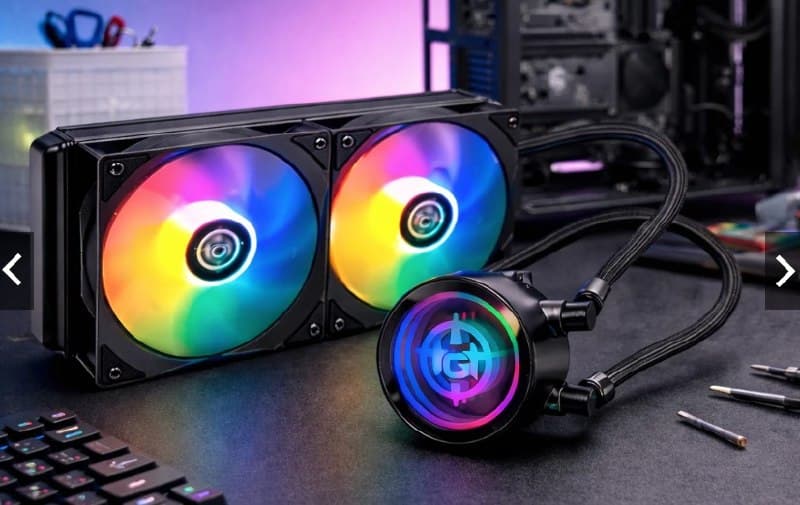 Water Cooler TGT Spartel V2, Rainbow, 240mm