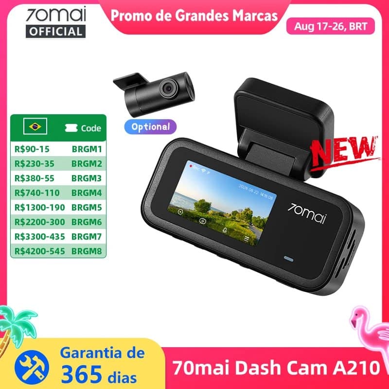Camera Veicular 70mai A210 Dashboardcamera 1080P HDR Nachtzicht