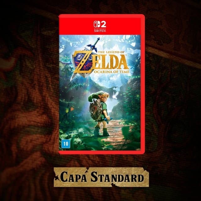 The Legend Of Zelda: Ocarina Of Time Capa Regular Nintendo Switch 2