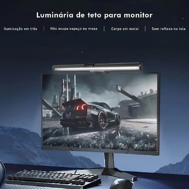LightBar para Monitor, PC light bar 6v
