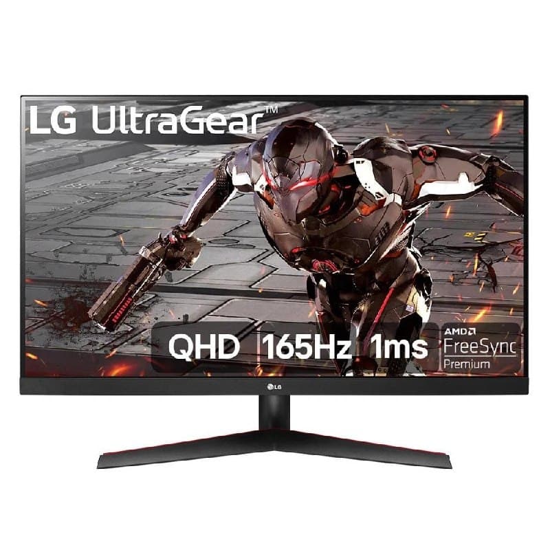 Monitor Gamer LG UltraGear 32", 2K QHD, 165Hz, 1ms, VA, FreeSync Premium, G-Sync, HDR10 32GN600-B