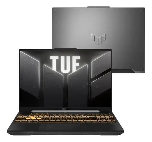 Notebook ASUS TUF Gaming F16 Core 5 NVIDIA RTX 4050 16GB Ram 512GB SSD Home Tela 16" FHD+ Mecha Gray - FX607VU-RL053W
