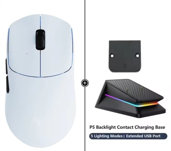 Mouse Rapoo VT0 Air Max, PAW3950, 250h de bateria