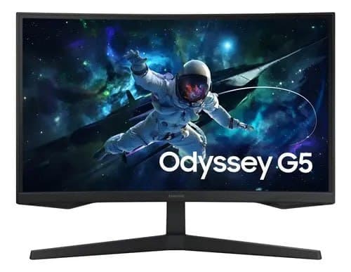 Monitor Samsung 27 Gamer Odyssey G5 Led/va Qhd 165hz 1ms Preto